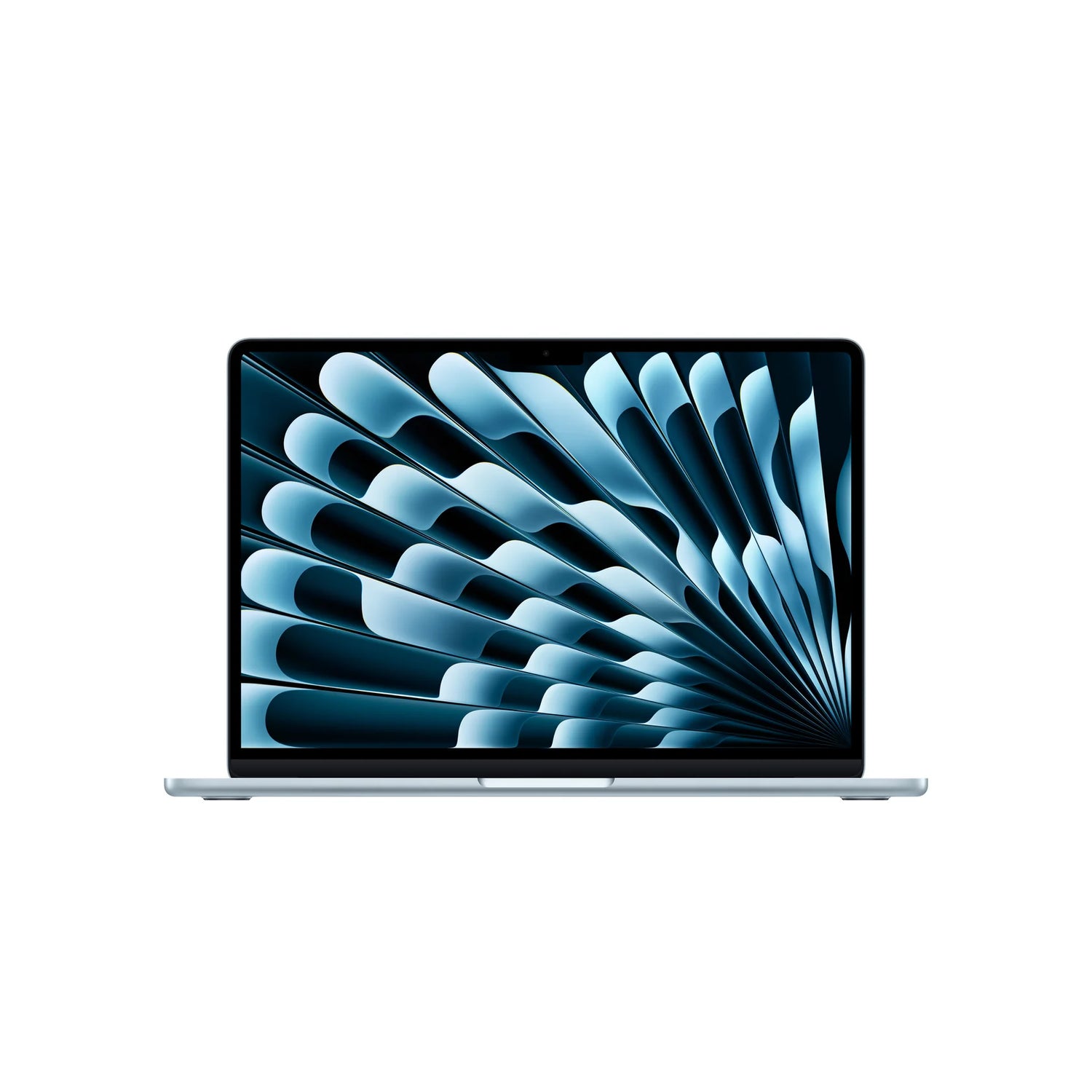 MacBook Air مقاس 13 بوصة: شريحة Apple M5 مع CPU بـ10 أنوية وGPU بـ8 أنوية، وSSD بسعة 512 جيجابايت - أزرق سماوي
