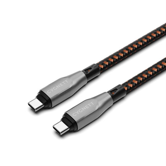 Cygnett Armoured Pro 240W 4.0 USB-C-USB-C 1m - Black
