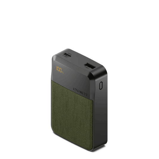 Cygnett ChargeUp Reserve 3rd Generation 10K Power Bank - Green
