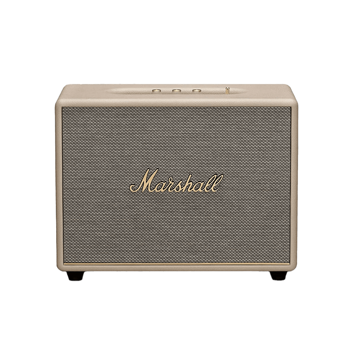 سماعة Marshall Woburn III اللاسلكية المنزلية بتقنية Bluetooth - كريمي