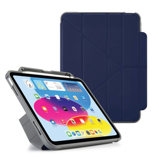 Pipetto iPad Air 11 (2024) / iPad Air 10.9 (2022/2020) Origami No1 Original Case - Dark Blue