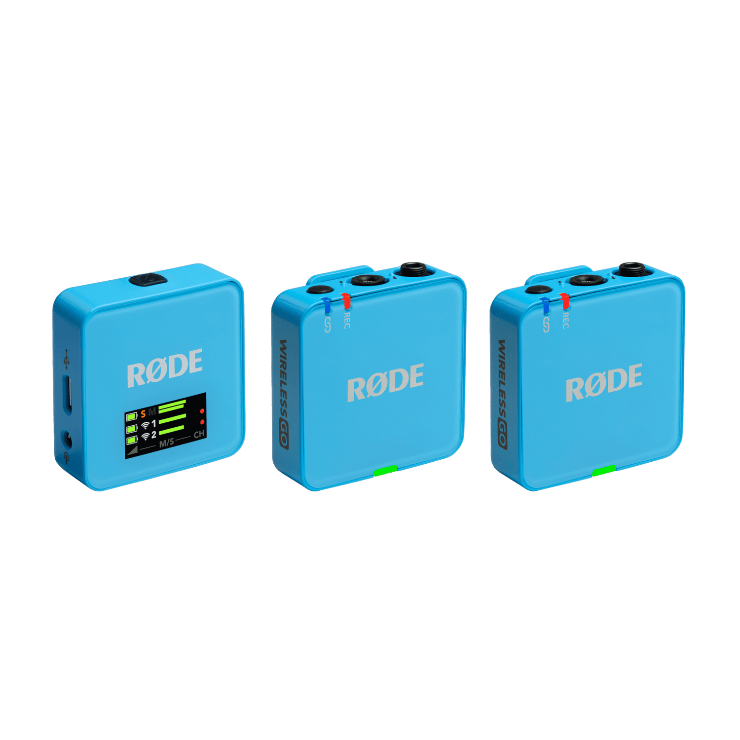 Rode Wireless GO (Gen 3) Compact Wireless Microphone System - Blue