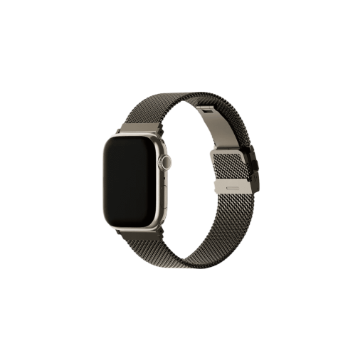 UNIQ DANTE PRO APPLE WATCH SELF-ADJUSTABLE MESH STEEL BAND 42/41/40MM - EMBER GOLD