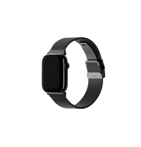 UNIQ DANTE PRO APPLE WATCH SELF-ADJUSTABLE MESH STEEL BAND 42/41/40MM - GRAPHITE BLACK