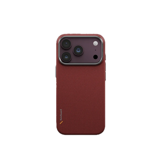 UNIQ HYBRID IPHONE 18 PRO MAX MAGCLICK CHARGING KEVA EDGE - EMBER RED