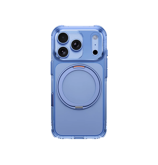 UNIQ HYBRID IPHONE 18 PRO MAX SWIVIX WITH 360 ROTATING KICKSTAND - POLAR BLUE