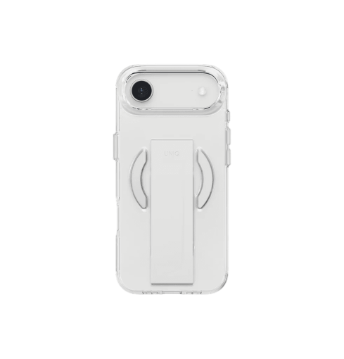جراب UniQ Heldro Air Slim FlexGrip مع شحن مغناطيسي لهاتف iPhone Air - شفاف لامع