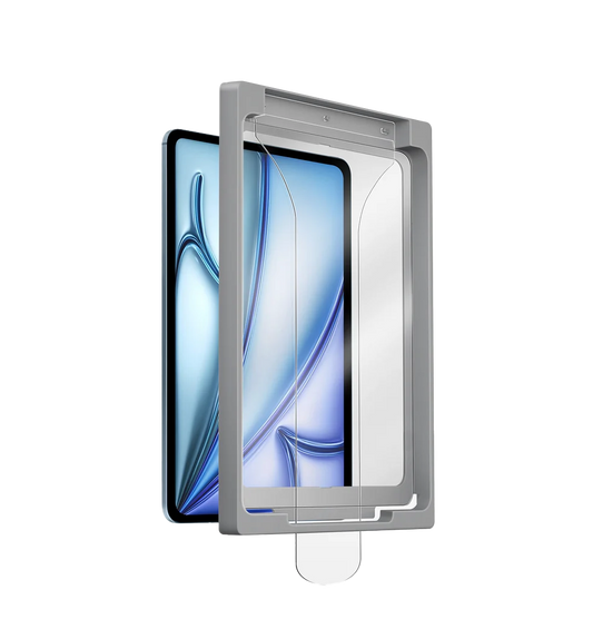 Uniq Optix EXOFit Tempered Glass Screen Protector for iPad Air 13 M2-M3 (2024) - Clear