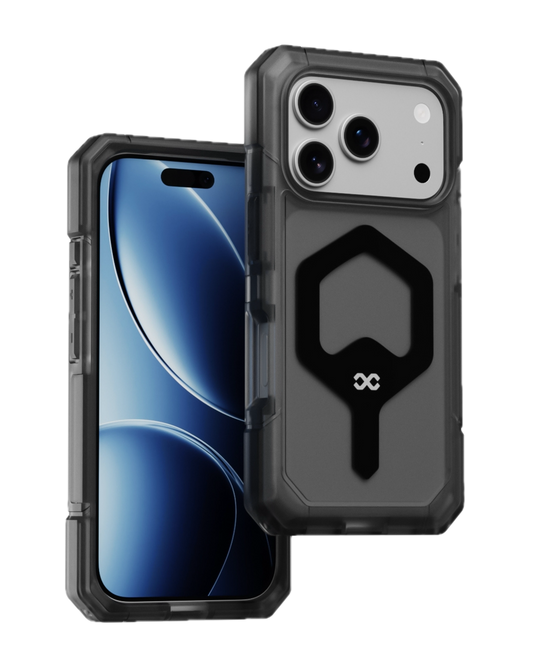 infyty ARMORIX Rugged Case with Heavy-Duty Protection for iPhone 18 Pro Max - Dark Grey