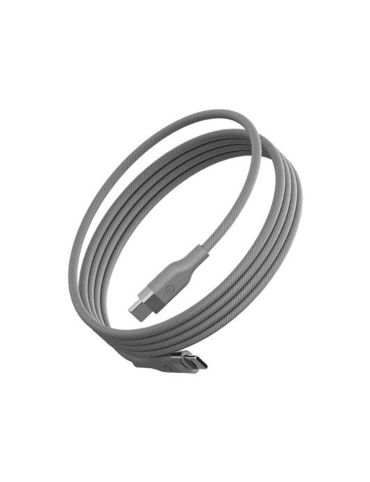 ENERGEA HELIX 100W USB-C to USB-C Magnetic Fast Charging Cable 1.5M - NATURAL