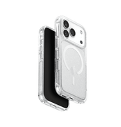 جراب UniQ LifePro Xtreme Tinsel الهجين النحيف المتوافق مع MagClick لهاتف iPhone 17 Pro Max - تينسل لوسنت