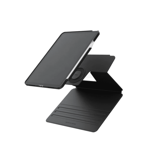 UNIQ ROVUS SNAPMOUNT MAGNETIC 360 ROTATING DETACHABLE CASE FOR IPAD PRO 13 (M4-M5) - DALLAS BLACK