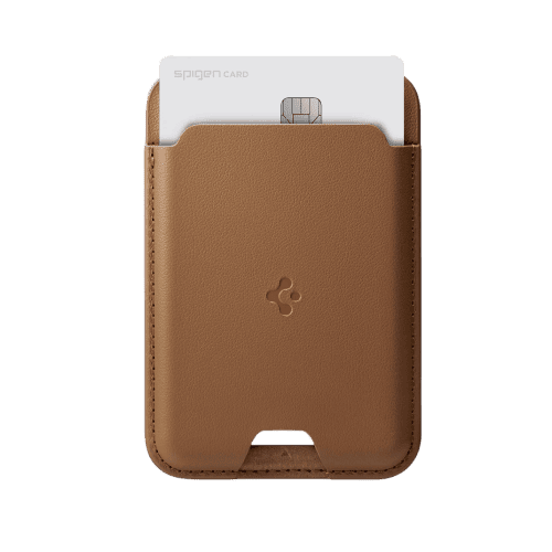 Spigen MagSafe Card Holder Valentinus (MagFit) - Brown