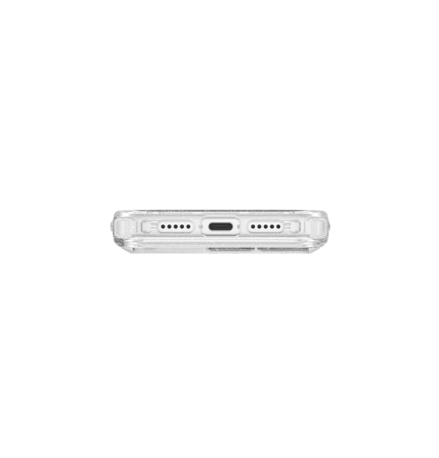 جراب UniQ LifePro Xtreme Tinsel الهجين النحيف المتوافق مع MagClick لهاتف iPhone 17 Pro Max - تينسل لوسنت