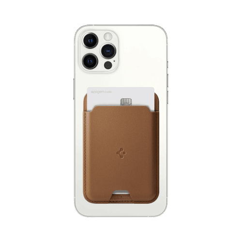 Spigen MagSafe Card Holder Valentinus (MagFit) - Brown