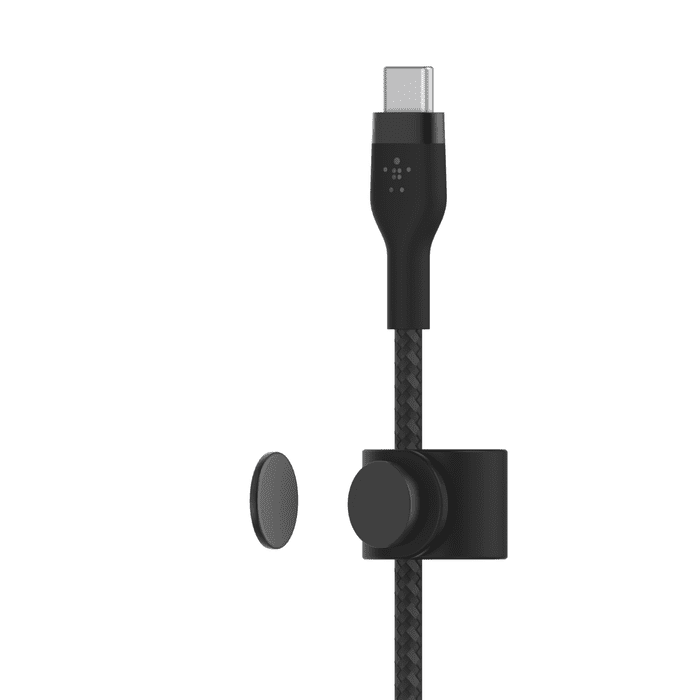 كابل Belkin BOOST↑CHARGE PRO Flex من USB-C إلى Lightning (3 متر) - أسود