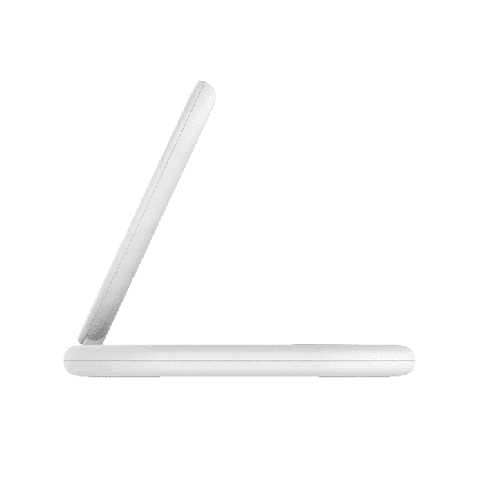 Belkin BoostCharge 3-in-1 Magnetic Charging Stand with Qi2 Fast Wireless Charging 15W - White