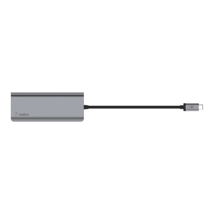 Belkin Connect USB-C 6-in-1 Multiport Adapter - Space Grey