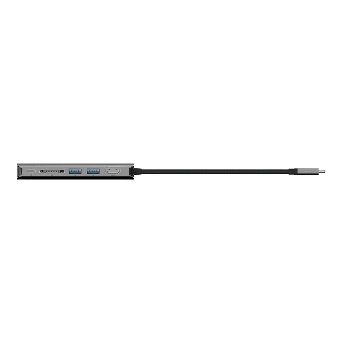 Belkin Connect USB-C 6-in-1 Multiport Adapter - Space Grey