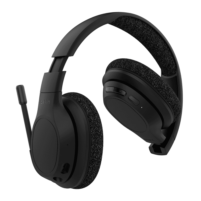 Belkin SoundForm Adapt Wireless Over-The-Ear Headphones - Black