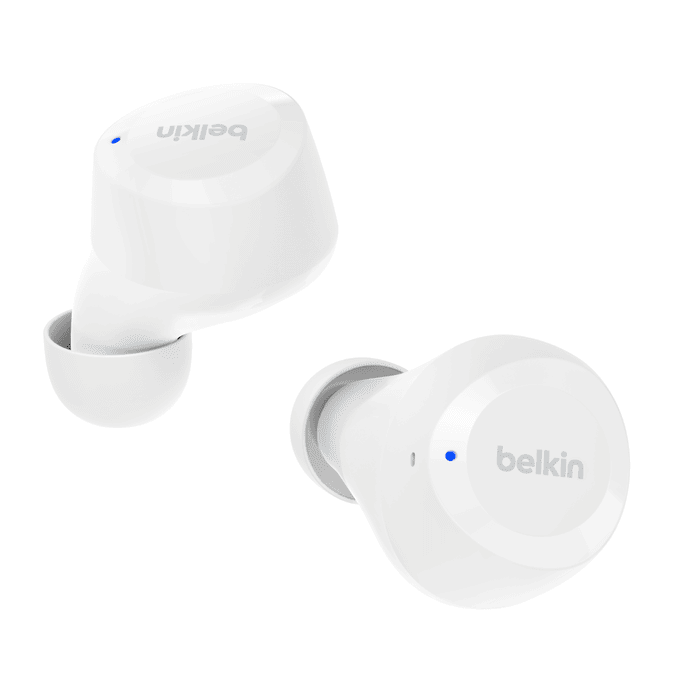 Belkin SoundForm Bolt Wireless Earbuds - White