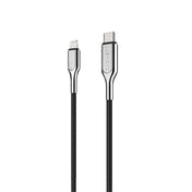 كابل Cygnett Armoured من Lightning إلى USB-C بطول 2 متر - أسود