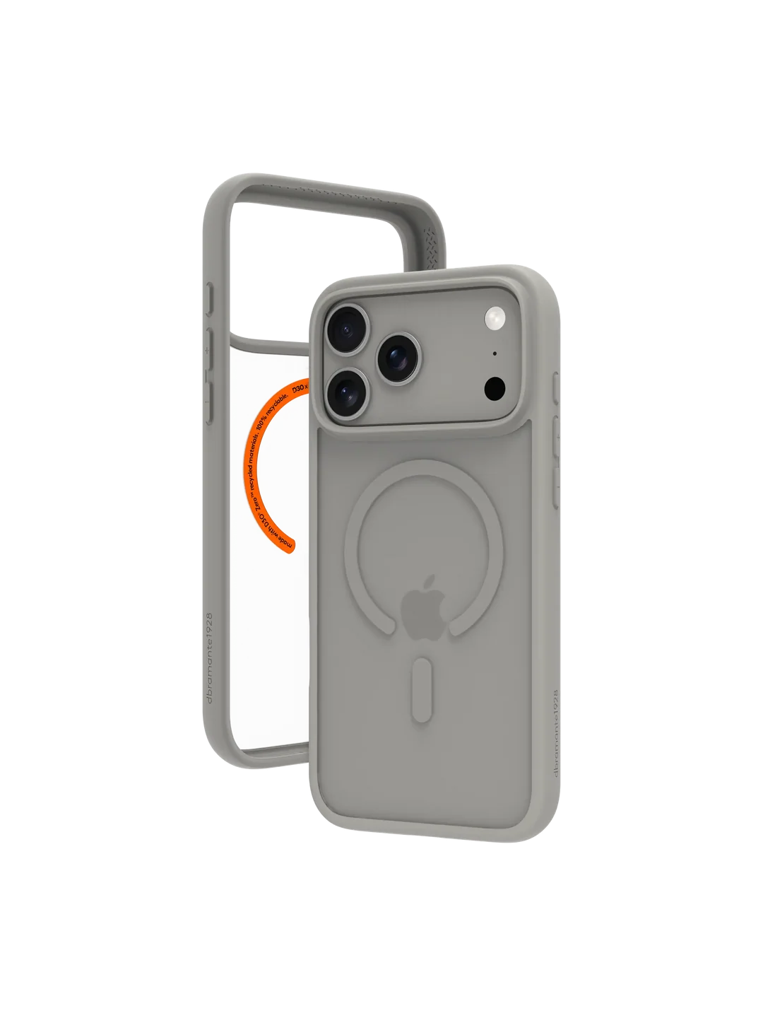 Dbramante1928 GRENEN ULTRA D3O MS FOR IPHONE 18 PRO - LIGHT GREY