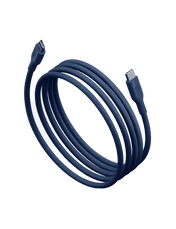 ENERGEA Flow 60W USB-C to USB-C Cable 1.5M - INDIGO BLUE