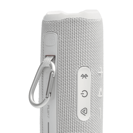 JBL Flip 7 Portable Bluetooth Speaker - White