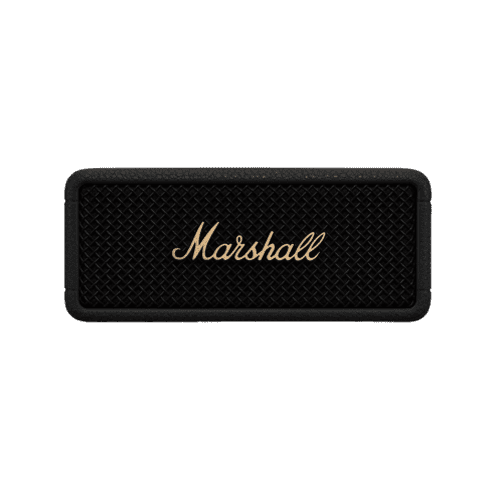سماعة Marshall Emberton III المحمولة بتقنية Bluetooth - أسود ونحاسي