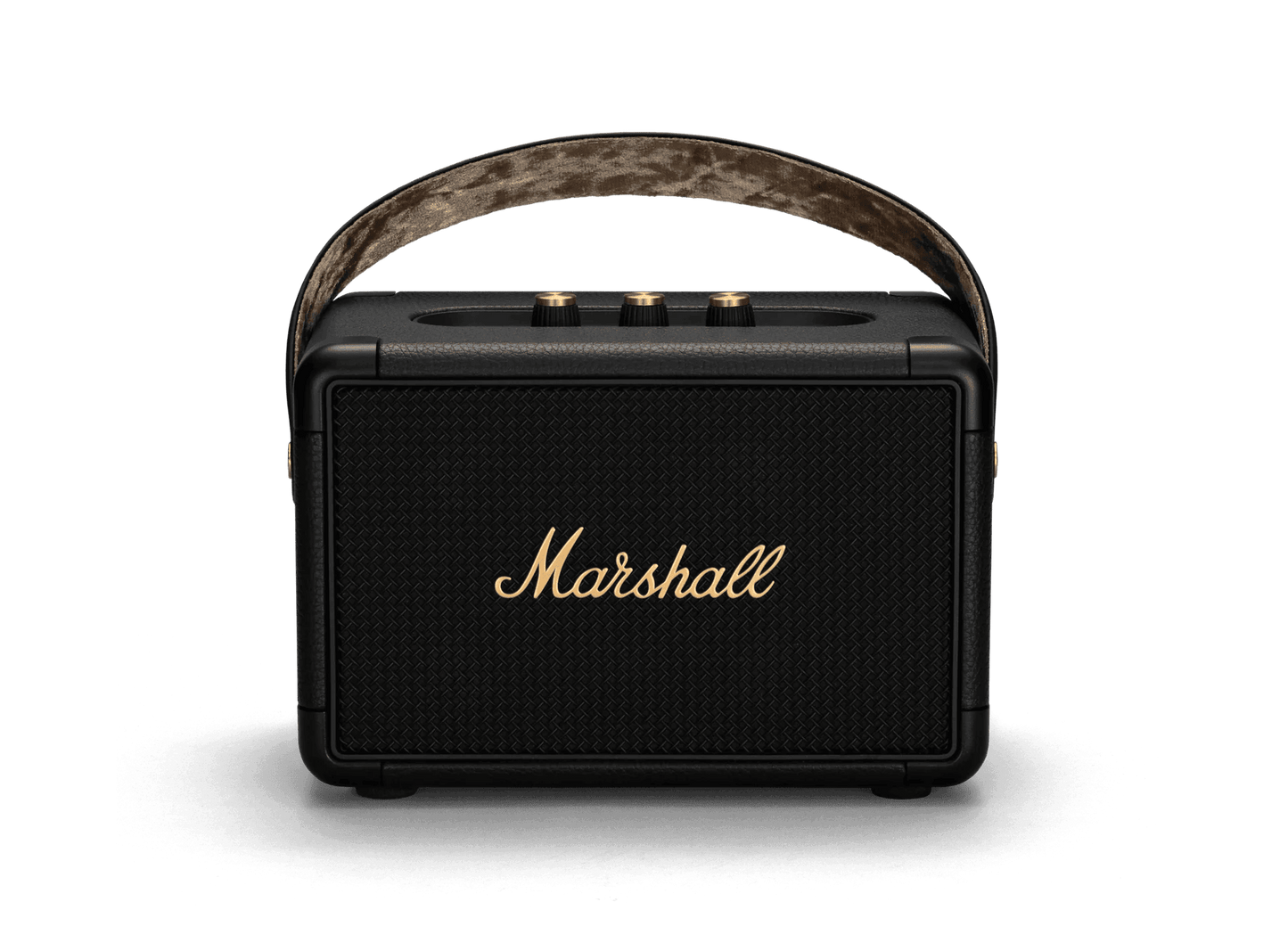 Marshall Kilburn II Portable Bluetooth Speaker - Black and Brass