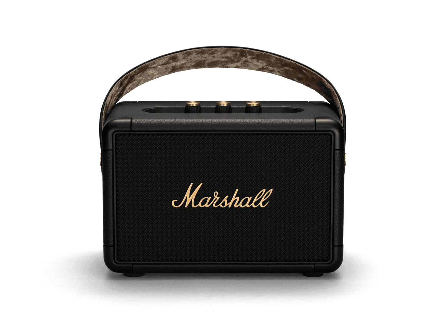 Marshall Kilburn II Portable Bluetooth Speaker - Black and Brass