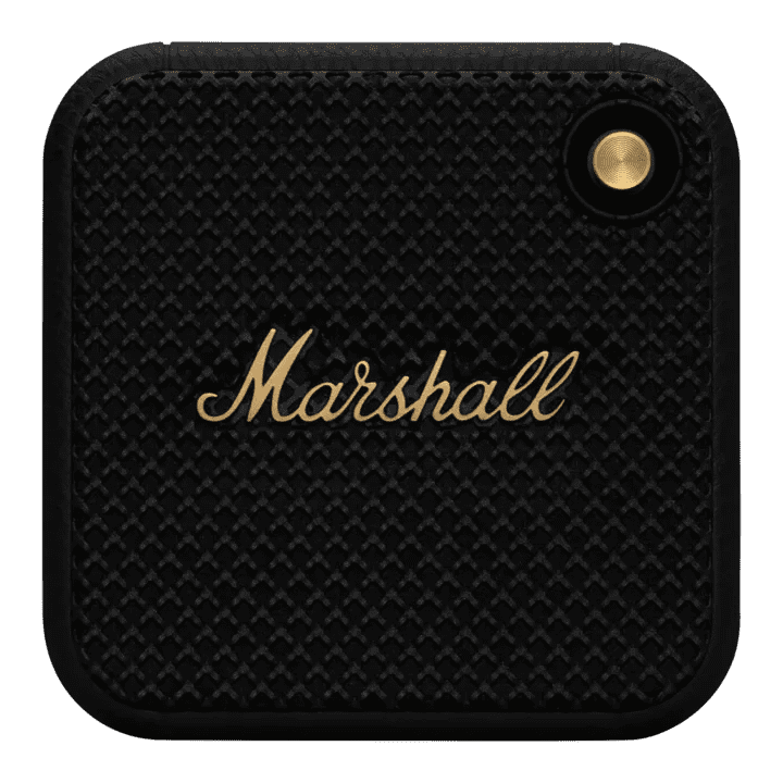 Marshall Willen Portable Bluetooth Speaker - Black And Brass