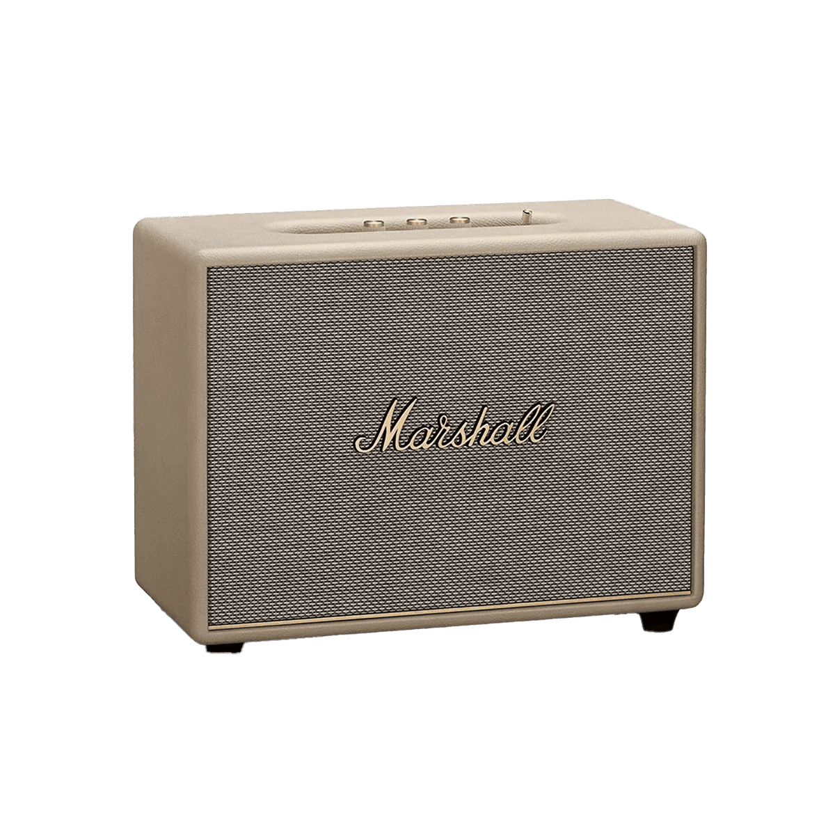 سماعة Marshall Woburn III اللاسلكية المنزلية بتقنية Bluetooth - كريمي
