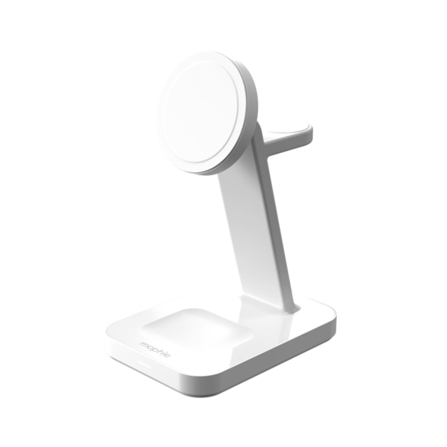 Mophie Snap+ 3-in-1 Wireless Charge Stand Qi2 - أبيض
