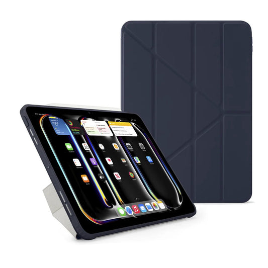 Pipetto iPad Pro 11 (2024) Origami No1 Original Case - Dark Blue