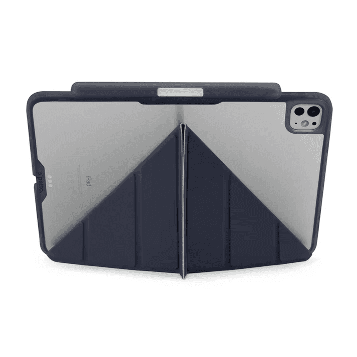 Pipetto iPad Pro 11 (2024) Origami No3 Pencil Case - Dark Blue
