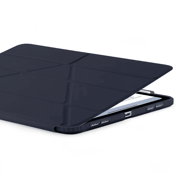 Pipetto iPad Pro 11 (2024) Origami No3 Pencil Case - Dark Blue