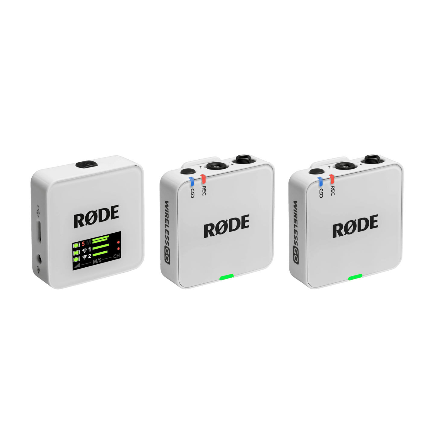 Rode Wireless GO (Gen 3) Compact Wireless Microphone System - White