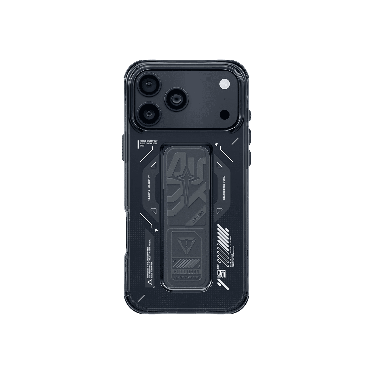 SKINARMA HELIO Mag-Charge iPhone 17 Pro Max with Grip-Stand - GRAPHITE