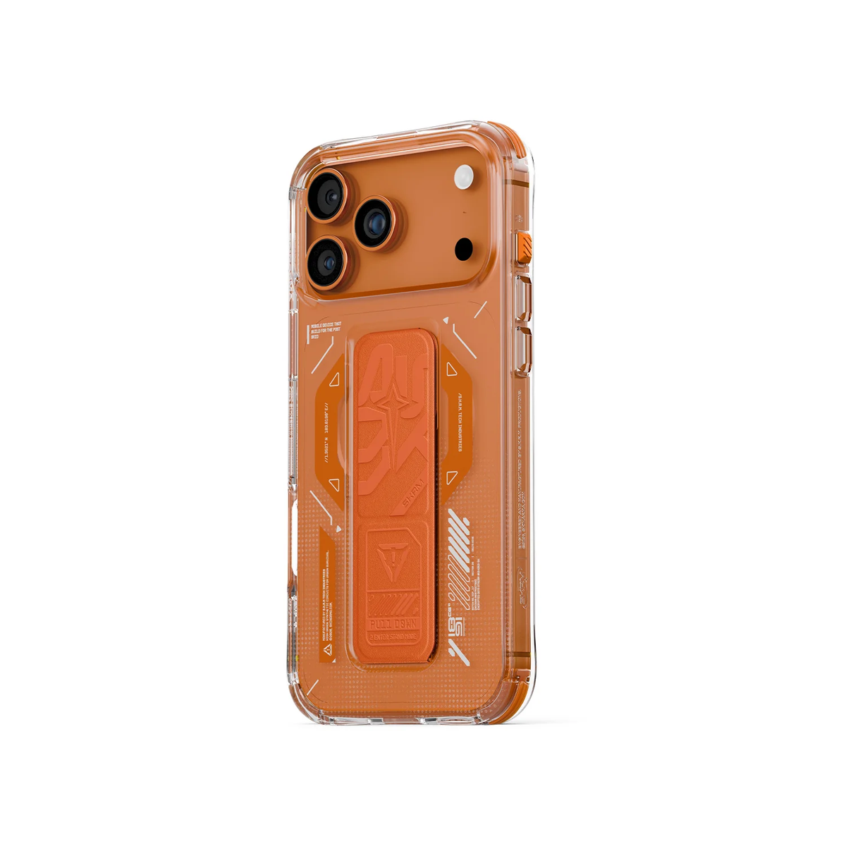 SKINARMA HELIO Mag-Charge iPhone 17 Pro with Grip-Stand - Orange