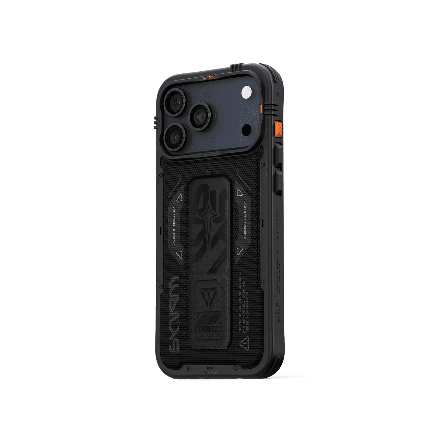 جراب SKINARMA PHANTOM Mag-Charge لجهاز iPhone 17 Pro Max - أسود