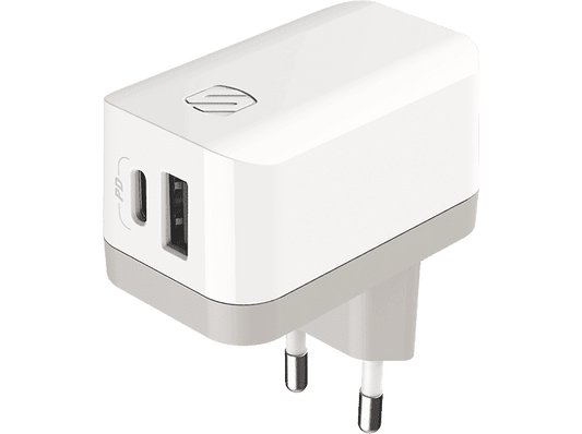 Scosche Dual Wall Charger with 32W USB-C And USB-A