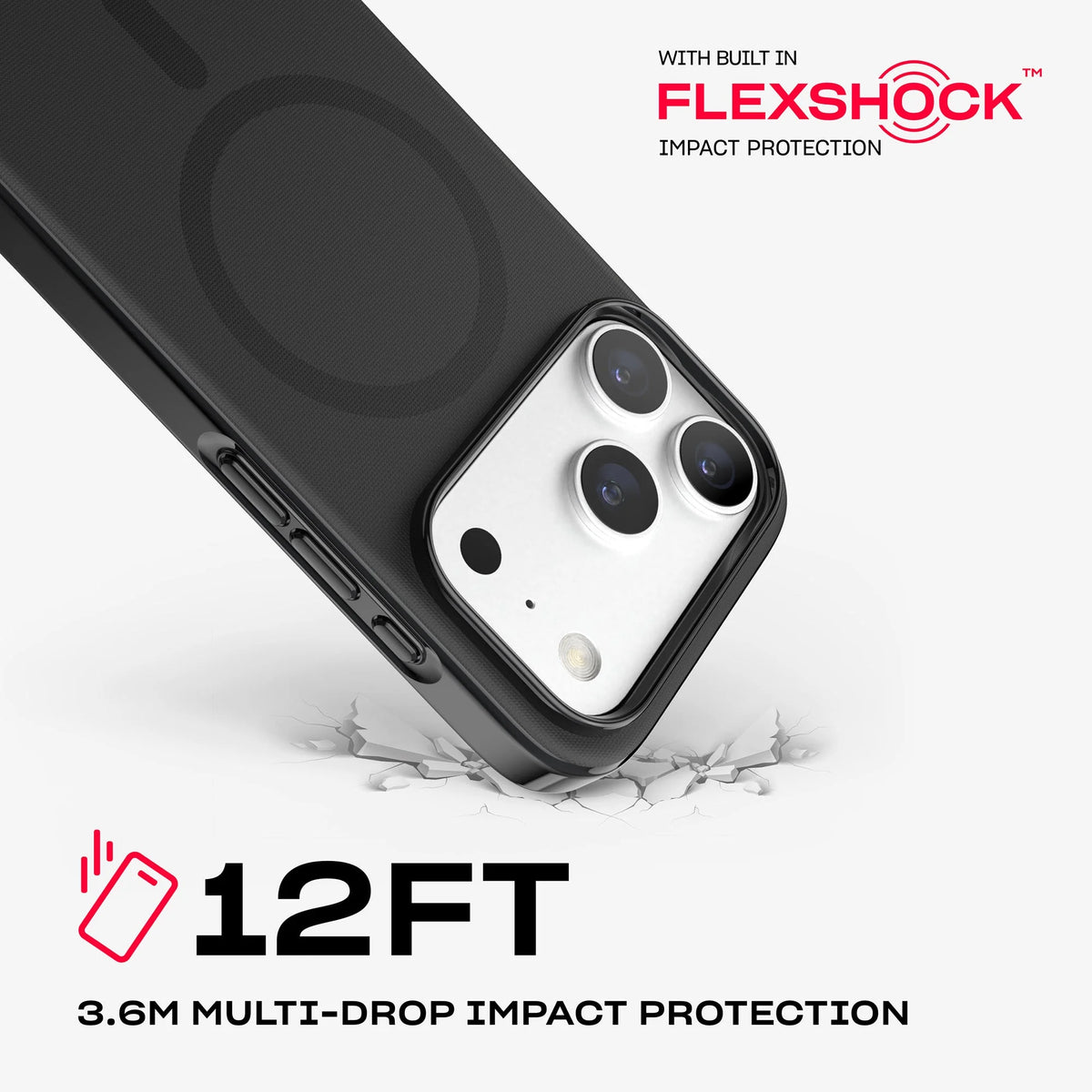 Tech21 EvoPulse iPhone 18 Pro Case with MagSafe - Black