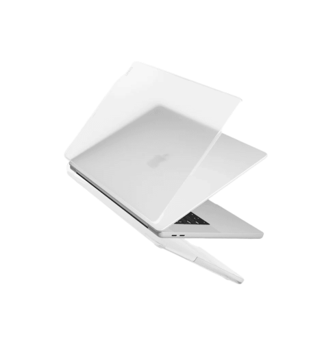 جراب UNIQ CLARO لجهاز MacBook Air مقاس 14 بوصة (M1-M5) – شفاف مطفي