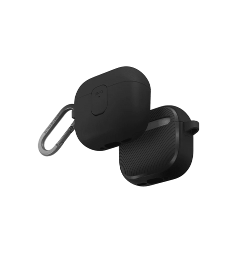 UNIQ CLYDE AIRPODS 4TH GEN LOCK CASE - CHARCOAL (CHARCOAL/DARK GREY)