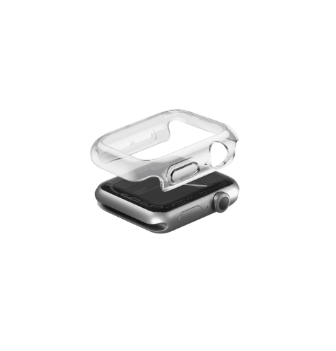 UNIQ GARDE HYBRID WATCH CASE WITH SCREEN PROTECTION 42MM - CLEAR