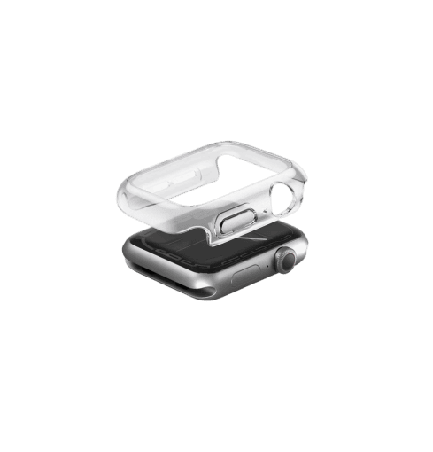 UNIQ GARDE HYBRID WATCH CASE WITH SCREEN PROTECTION 46MM - CLEAR