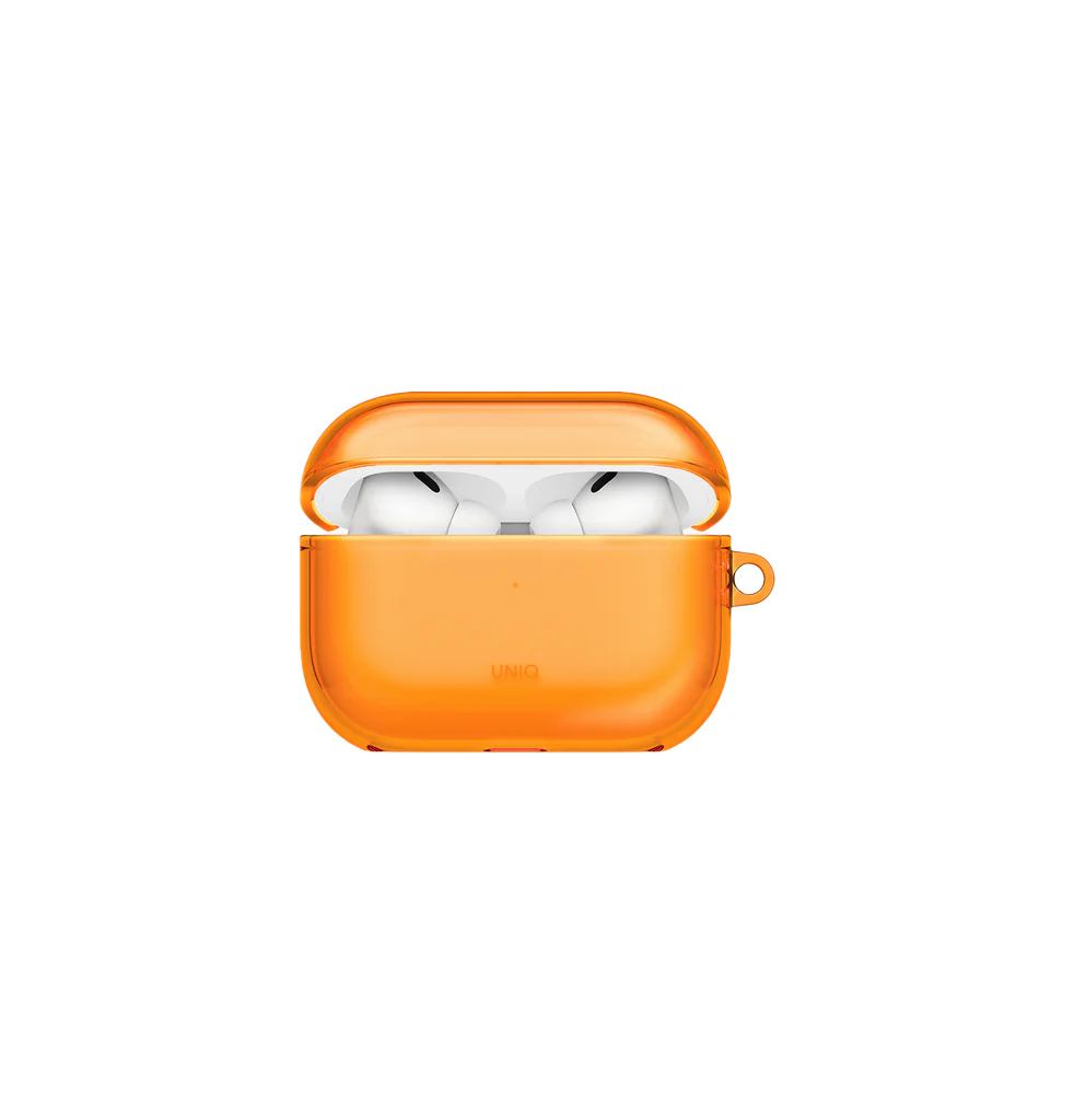 UNIQ GLASE AIRPODS PRO 3RD GEN HANG CASE - GOLDEN CITRUS