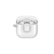 UNIQ GLASE PRO AIRPODS 4TH GEN LOCK CASE - GLOSSY CLEAR